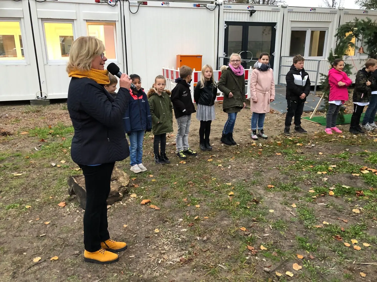Grundschulleiterin Annette Borchert der Goethe-Grundschule Kremmen freut sich über mehr Platz.