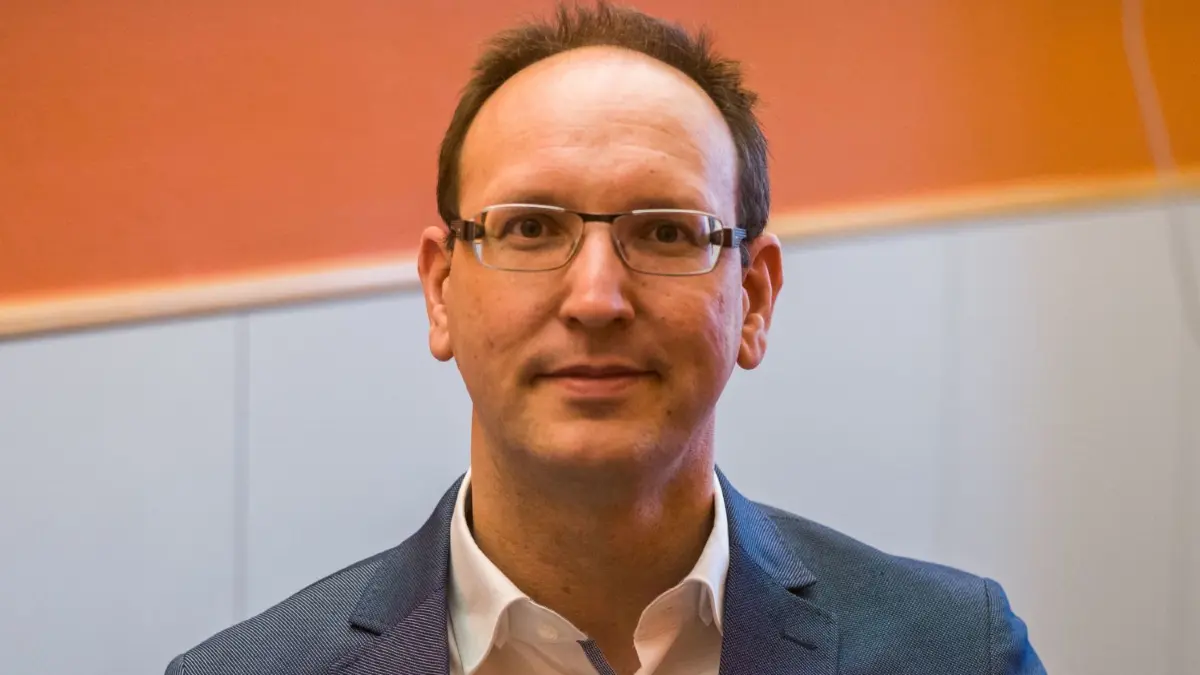 Michael Rochow, Geschäftsführer im Krankenhaus Oder–Spree.
13.01.2021 Beeskow, Oder-Spree Krankenhaus, Michael Rochow