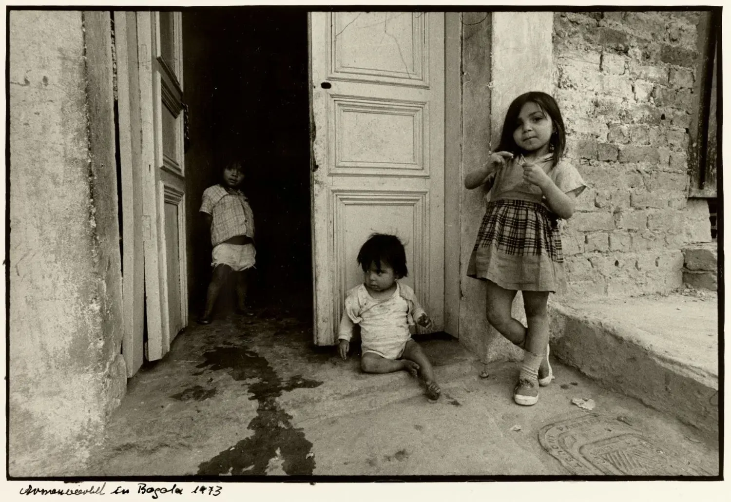 „Armenviertel in Bogota“, Kolumbien 1973