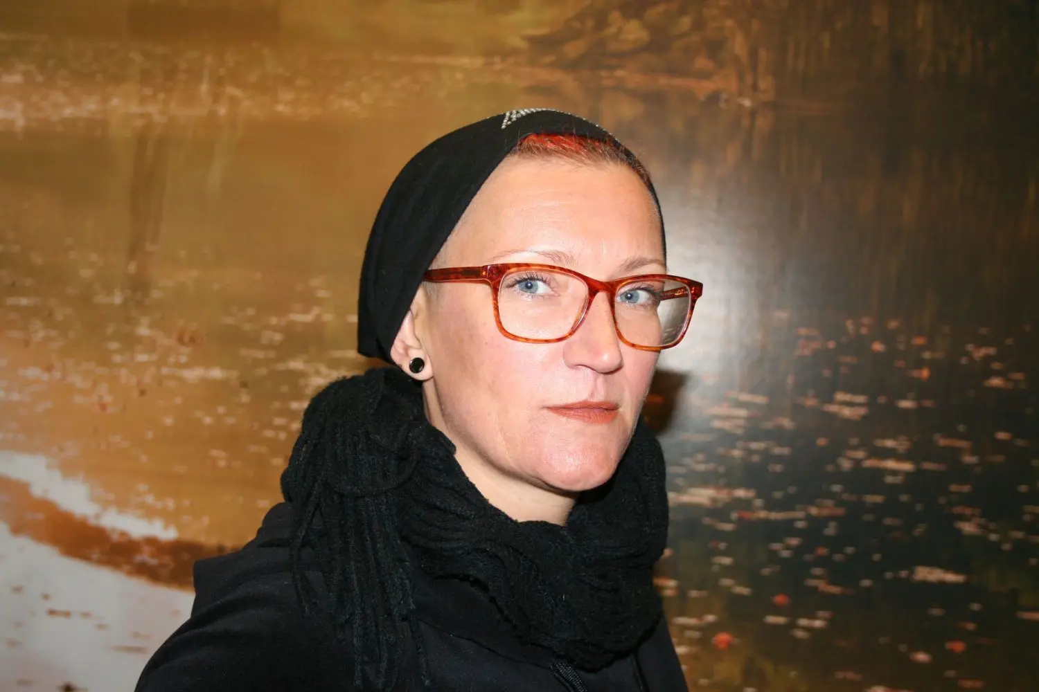 Nadine Zinke-Marggraf, die zusammen mit ihrem Mann Sven in Biesenthal dasHouse of Paint“ betreibt.