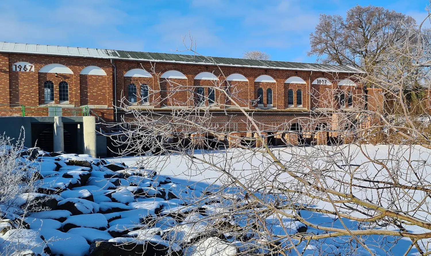 Winter in Schwedt