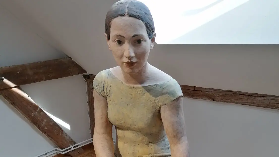 Robert Metzkes, Mona auf dem Kissen