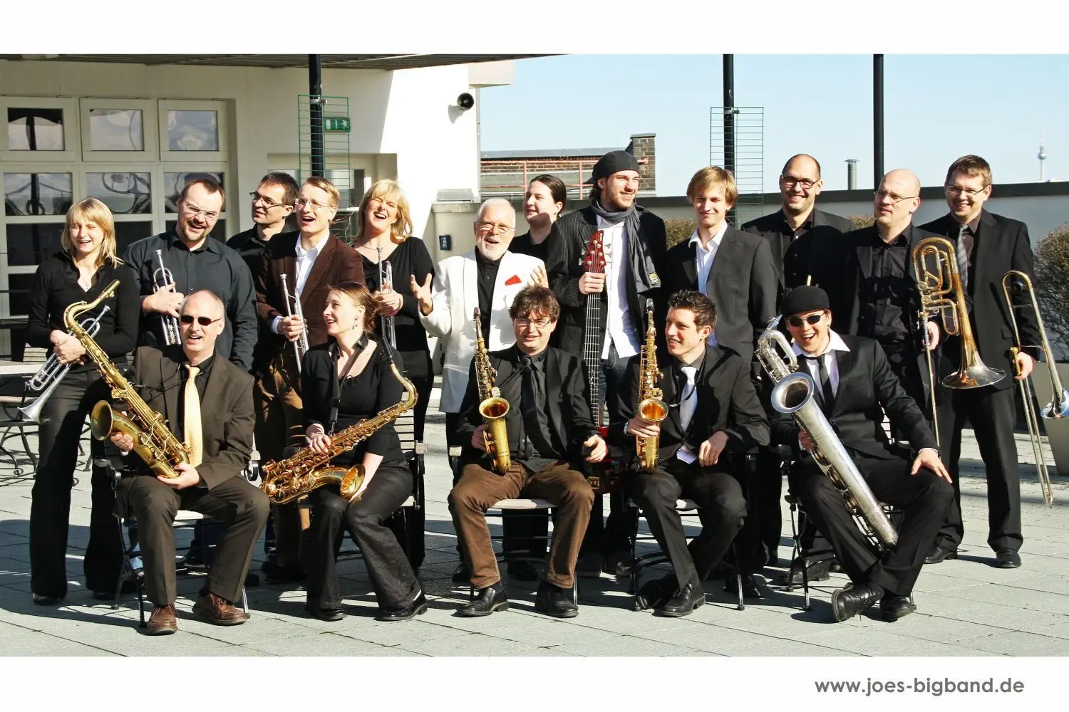Kommt zum Familienfest zum Tag der Deutschen Einheit am 3. Oktober im Museumspark: Joe’s Bigband