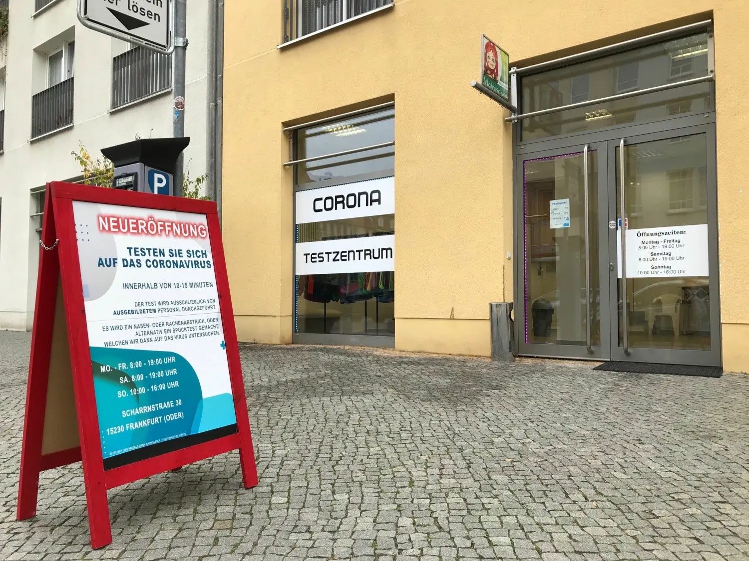 Corona und Geld Kostenpflichtige Coronatests in Frankfurt (Oder) Wer