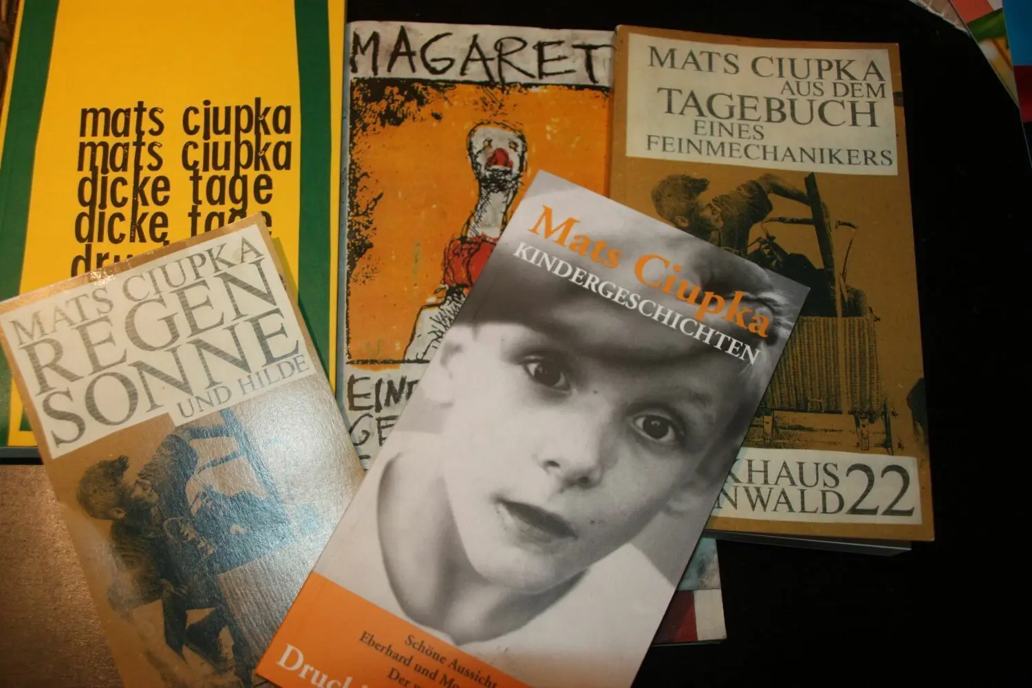 Bücher von Mats Ciupka, dem Häuserretter der Uckermark.