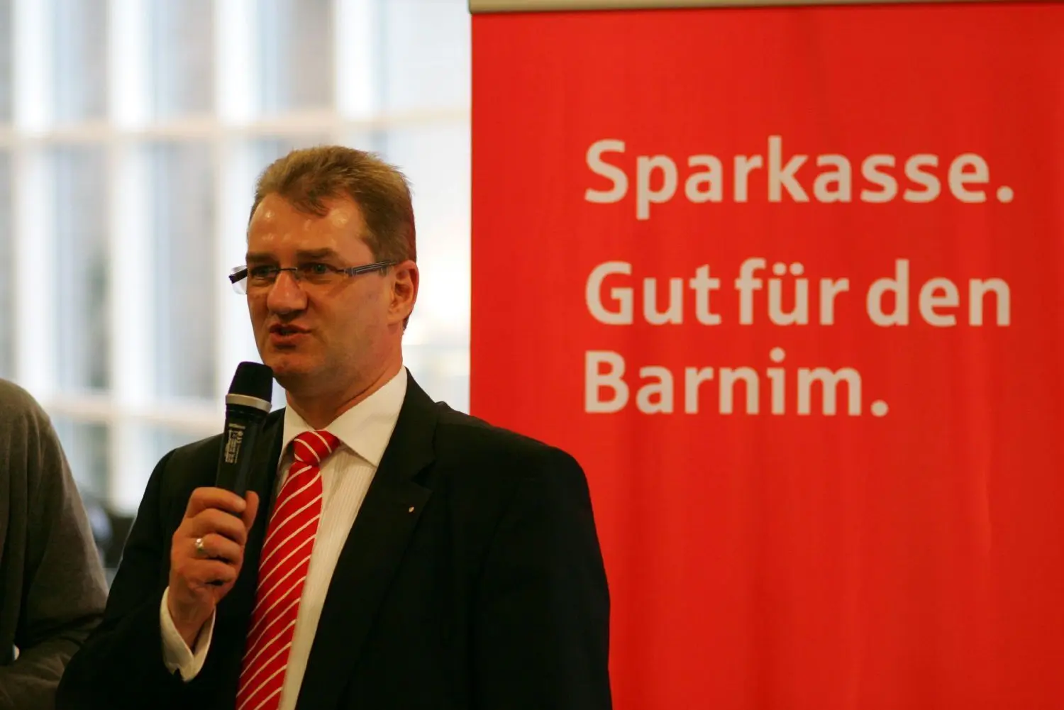 Uwe Riediger, Vorsitzender des Vorstandes der Sparkasse Barnim