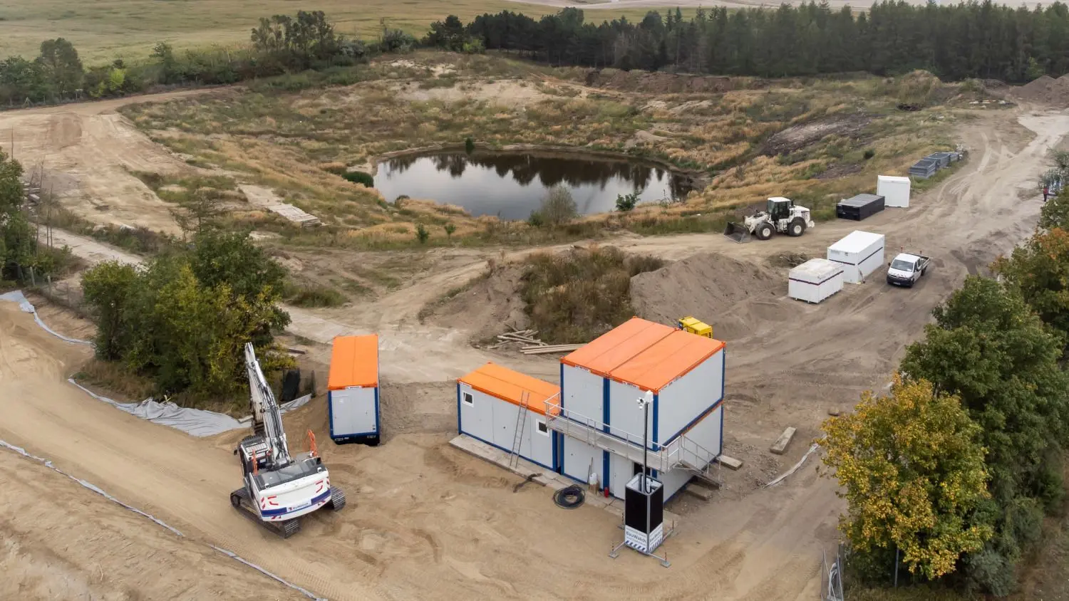 Die Phase II der Sanierung „Große Hölle“ hat begonnen, aktuell läuft die einrichtung der Baustelle.
