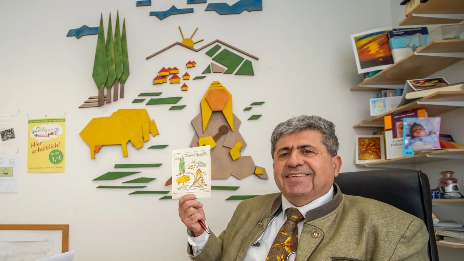 Dr. Amin Ballouz schließt wegen eines Knöllchenstreits seine Praxis.
