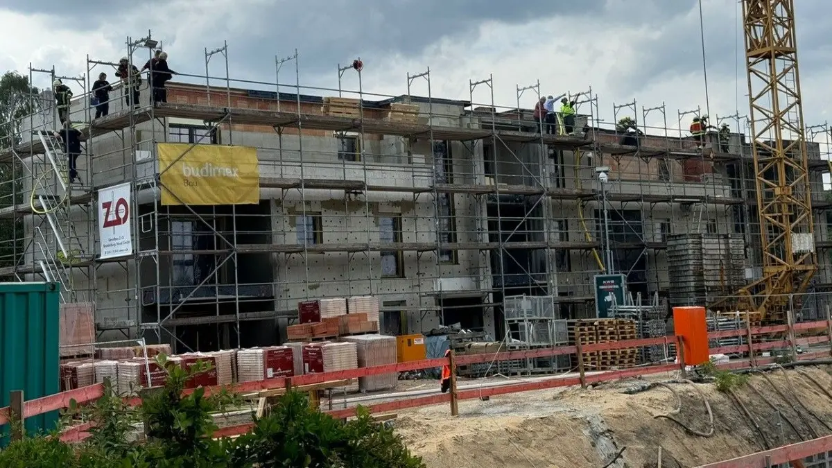 Marwitz Lindenstraße 41 künftige Unterkunft Asylbewerber Feuer Brand 6. Juni 2024