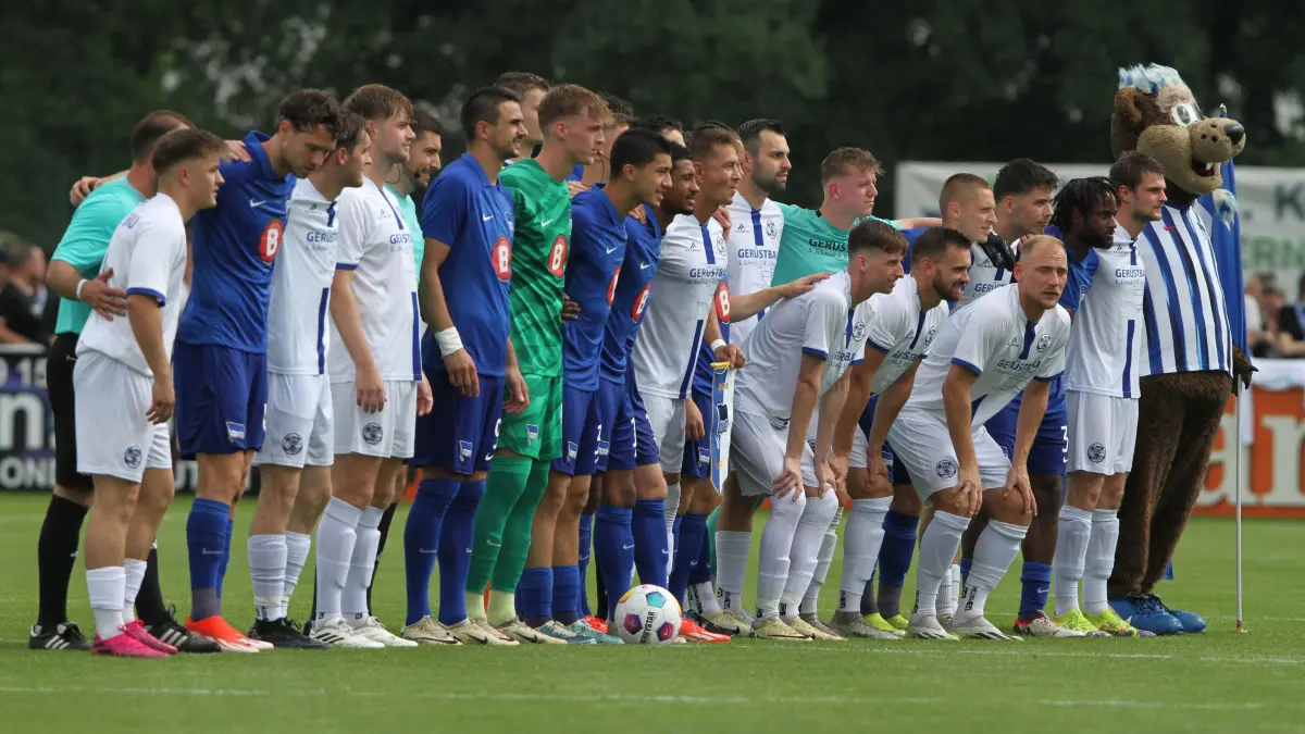 Bernau gegen Hertha