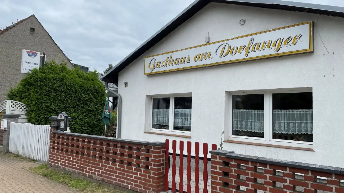 Gasthaus am Dorfanger Nieder Neuendorf Hennigsdorf schließt am 01.07.2024 wegen Geschäftsaufgabe