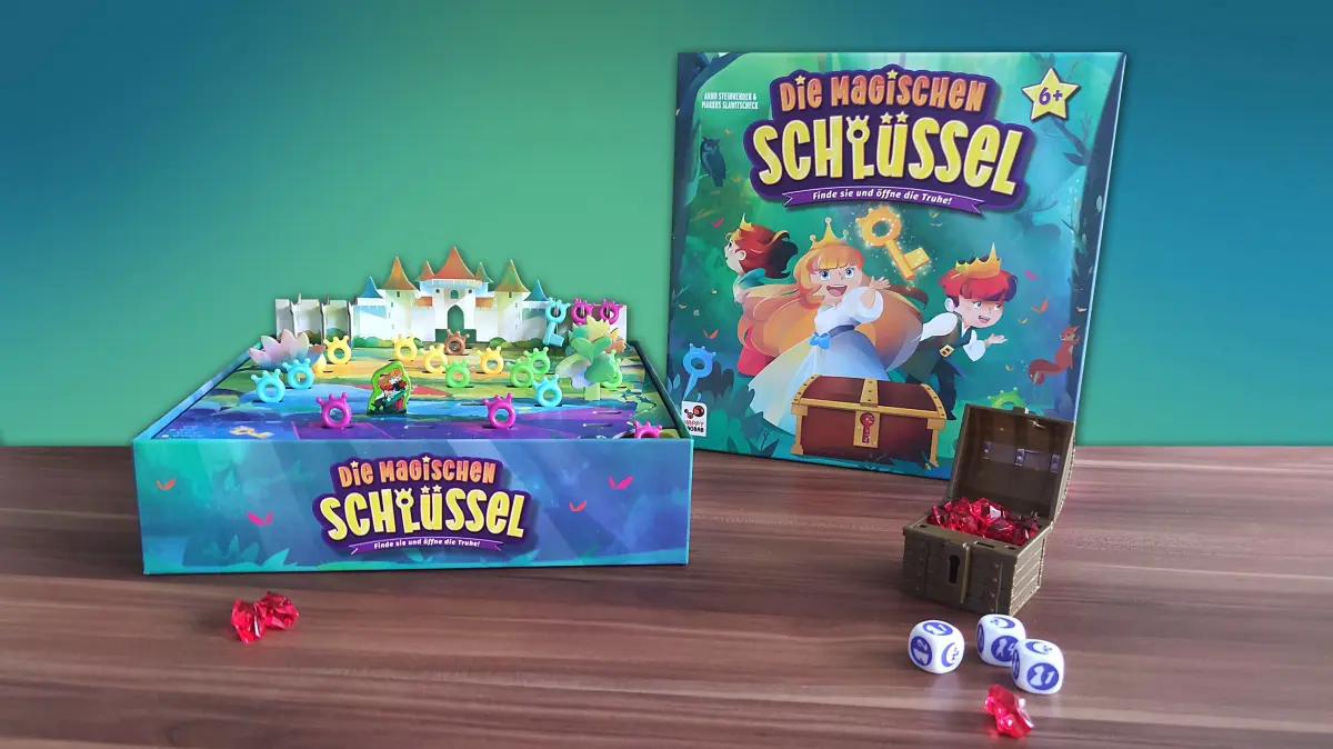 Die Magischen Schlüssel - das Kinder Spiel des Jahres 2024.