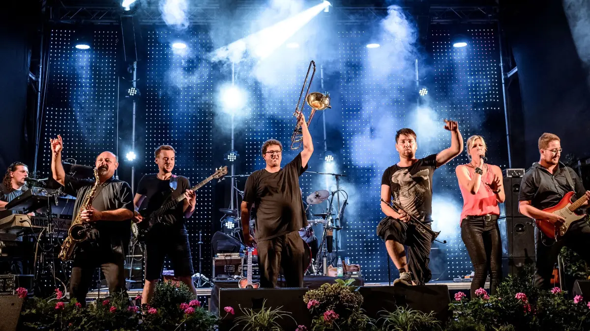 Cottbus. Band Naund, Live-Band aus Cottbus. Datum unbekannt. Pressefoto. Foto: Peter Hamann