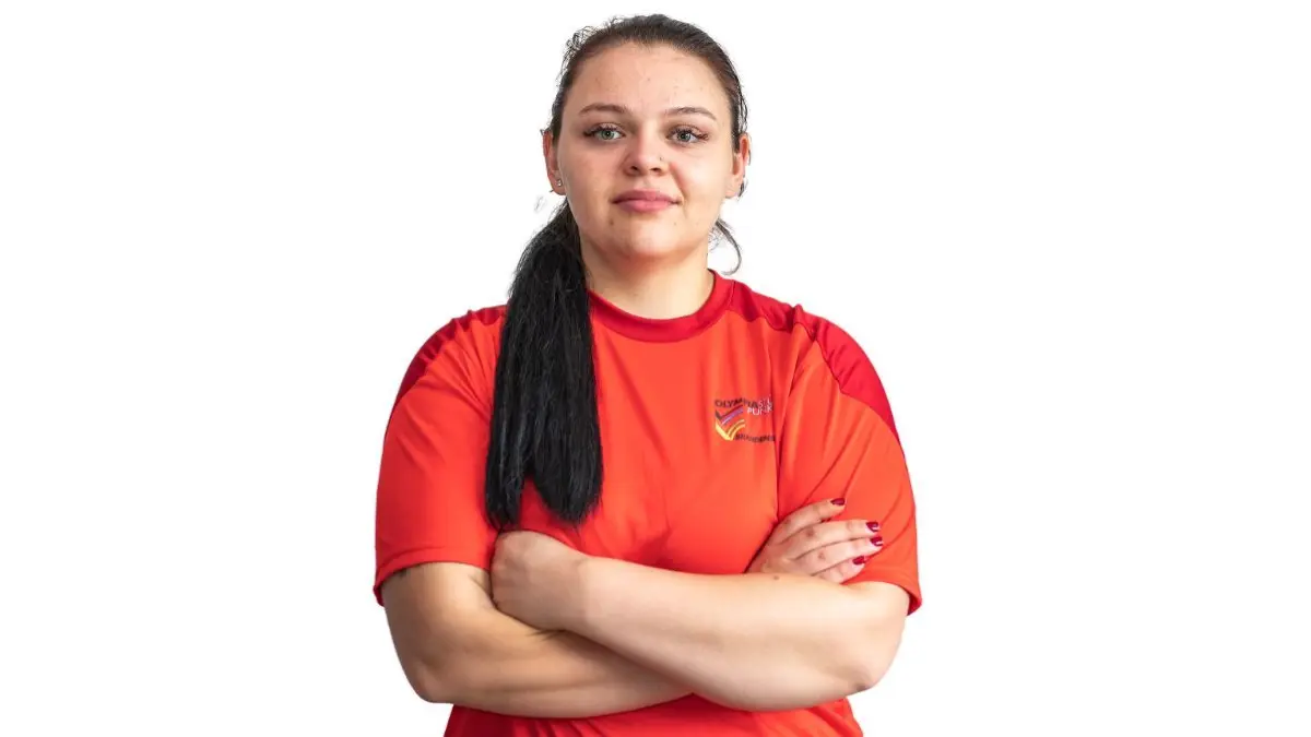 Sportschützin Kathrin Murche aus Frankfurt (Oder) startet im Trap-Wettbewerb.