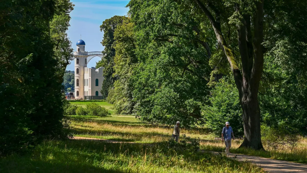 Renovierung vom Schloss auf der Pfaueninsel