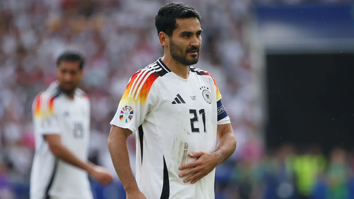 BAU// 05.07.2024 Stuttgart Fußball EM 2024 Viertelfinale Spanien vs. Deutschland, Ilkay Gündogan (GER)