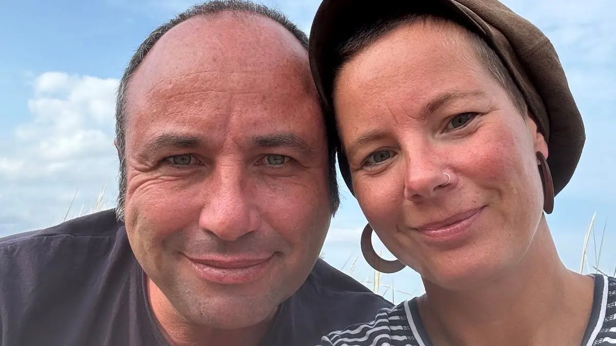 Christian und Robina Mahr sind mit ihren Kindern 2023 nach Neuruppin gezogen und wollen nun Zuzügler am Bollwerk zusammenführen.
