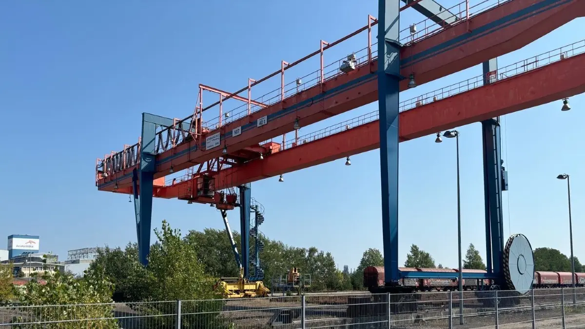 Bockkran von ArcelorMittal