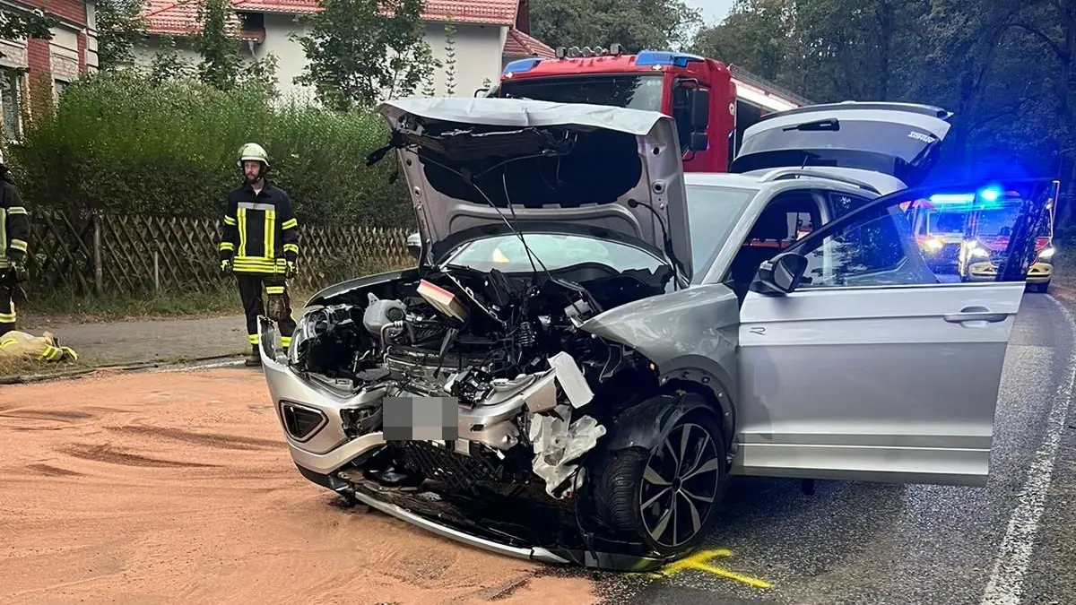 Unfall in Hangelsberg am Morgen des 31. August.