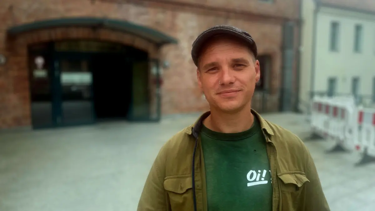Christian Köckeritz ist der Geschäftsführer der Kulturfabrik Fürstenwalde.