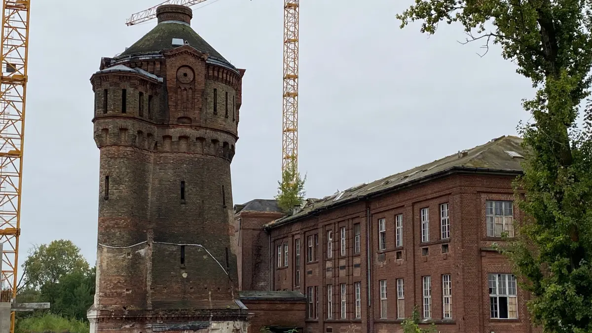 CCC-Filmstudios in Spandau, Ortsteil Haselhors, Blick hinter die Kulissen