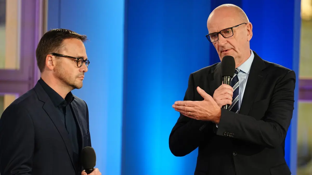 Brandenburgs CDU-Chef Redmann und SPD-Ministerpräsident Woidke