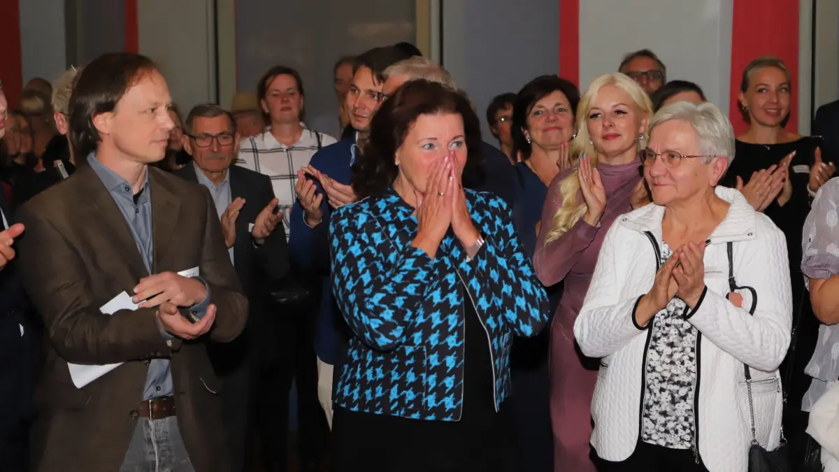 Stadtempfang Oranienburg 2. Oktober 2024, Preise für Sport Vereine Ehrenamt, Motto: Es lebe der Sport, Preis für Marina Relitz