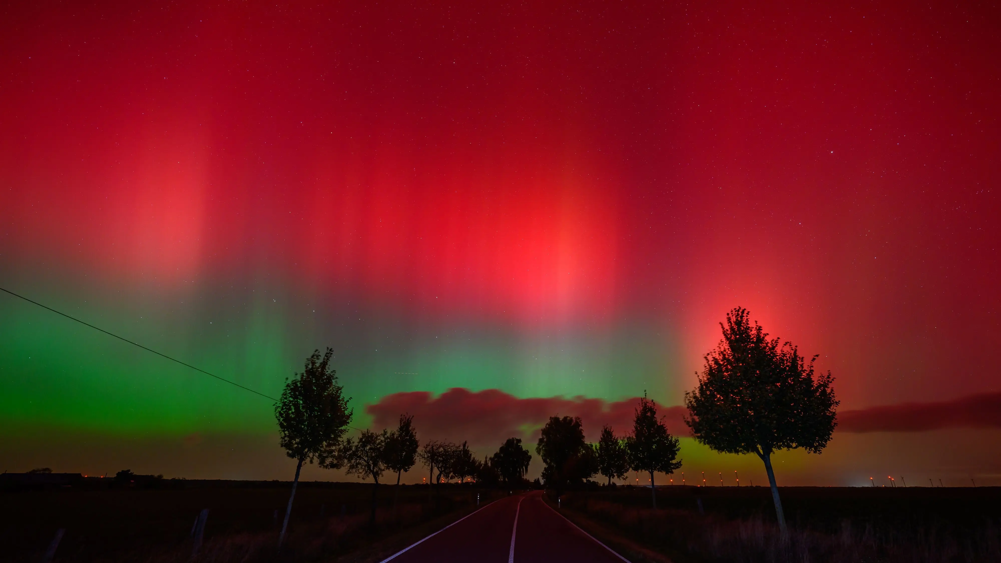 Polarlichter heute in Brandenburg: Wann und wo Nordlichter leuchten