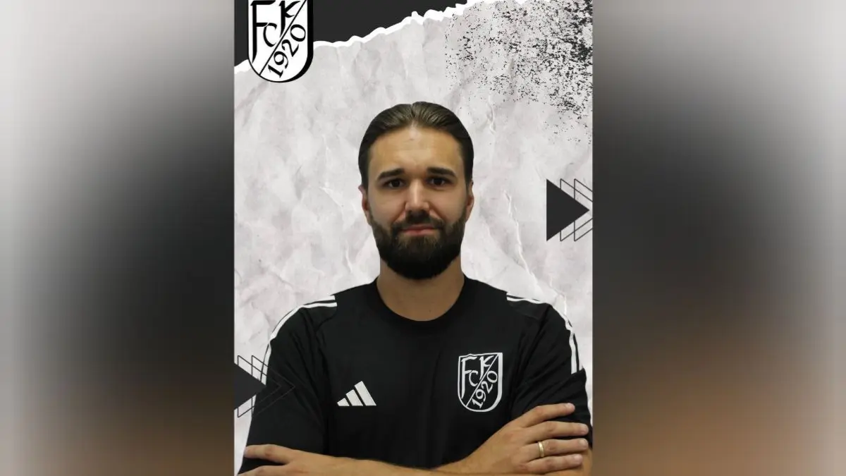 Fu?baller Lukas Kraeft vom FC Kremmen: Fu?baller Lukas Kraeft vom FC Kremmen