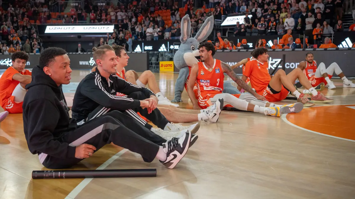 Ratiopharm Ulm Basketball gegen Hamburg Yago zu Besuch