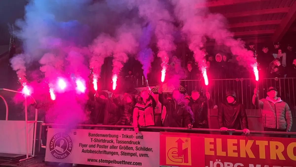 Trauerfeier für Paul Köppchen bei Union Klosterfelde