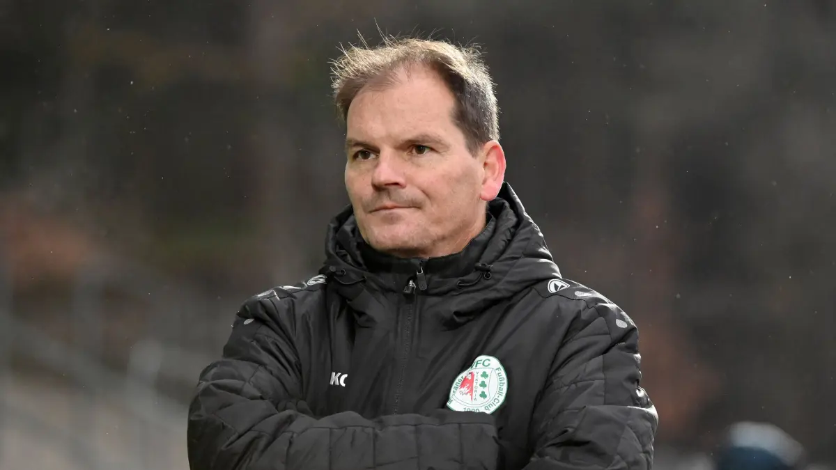 Fussball : Fürstenwalde, Fussball Brandenburgliga, Union Fürstenwalde - Werderaner FC, Trainer Jörg Buder
14.12.2024 FOTO BENK