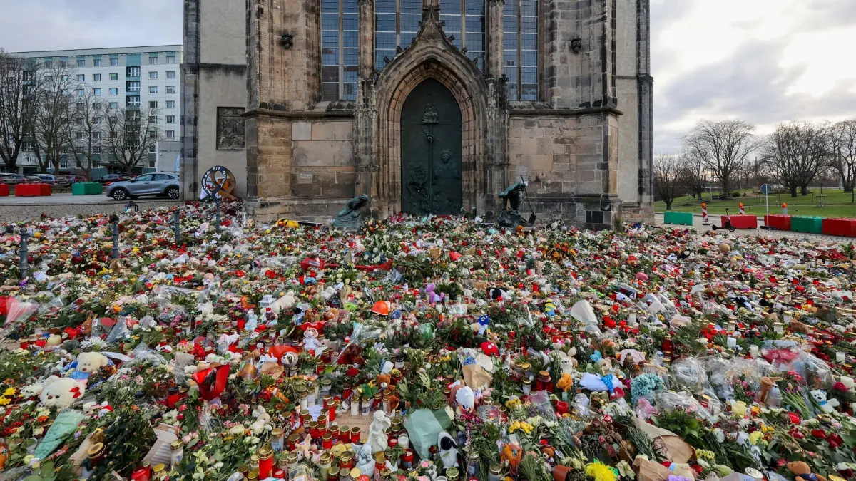 Nach Anschlag in Magdeburg - Trauer