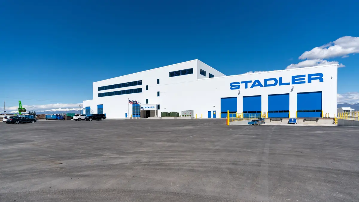Stadler Werk in Salt Lake City