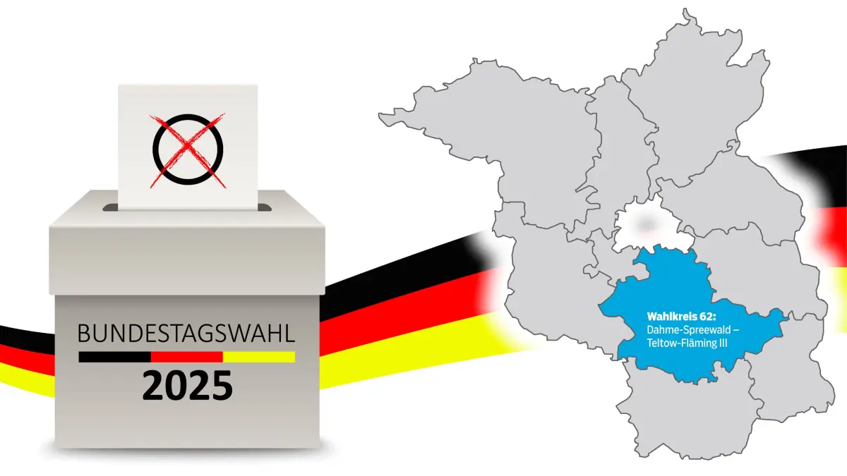 Bundestagswahl 2025 Wahlkreis 62