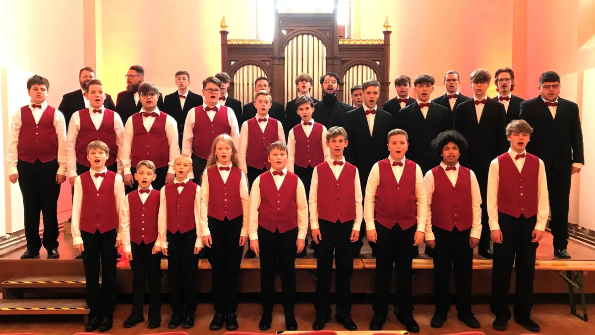 Frankfurt (Oder). Knabenchor der Singakademie Frankfurt (Oder). Leitung: Miguel Ehlert. 23.03.2024 Foto: Frank Groneberg