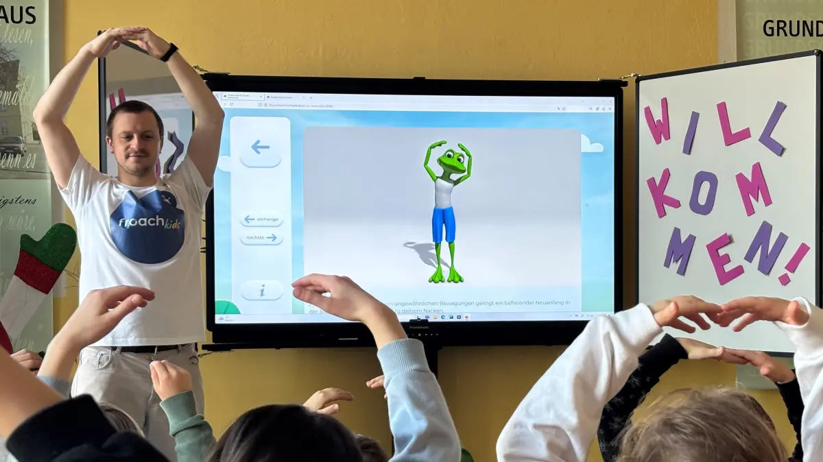 Neue App, mehr Bewegung in Grundschule in Eisenhüttenstadt