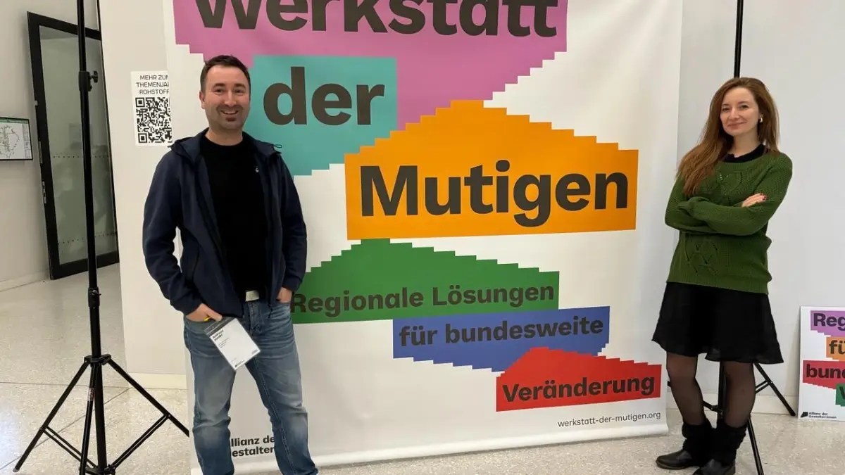 Diskussion statt Hetze im Wahlkampf: Nicole Bogott und Andreas Kinski bringen in Wandlitz lokale Ehrenamtler und Politiker zusammen, um Lösungen für Probleme vor Ort zu finden und Netzwerke aufzubauen.