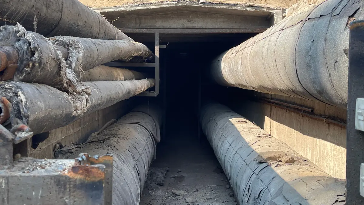 Auf mehreren Kilometern durchquert Eisenhüttenstadt ein unterirdisches Tunnelsystem, das immer mehr zum Problem wird.