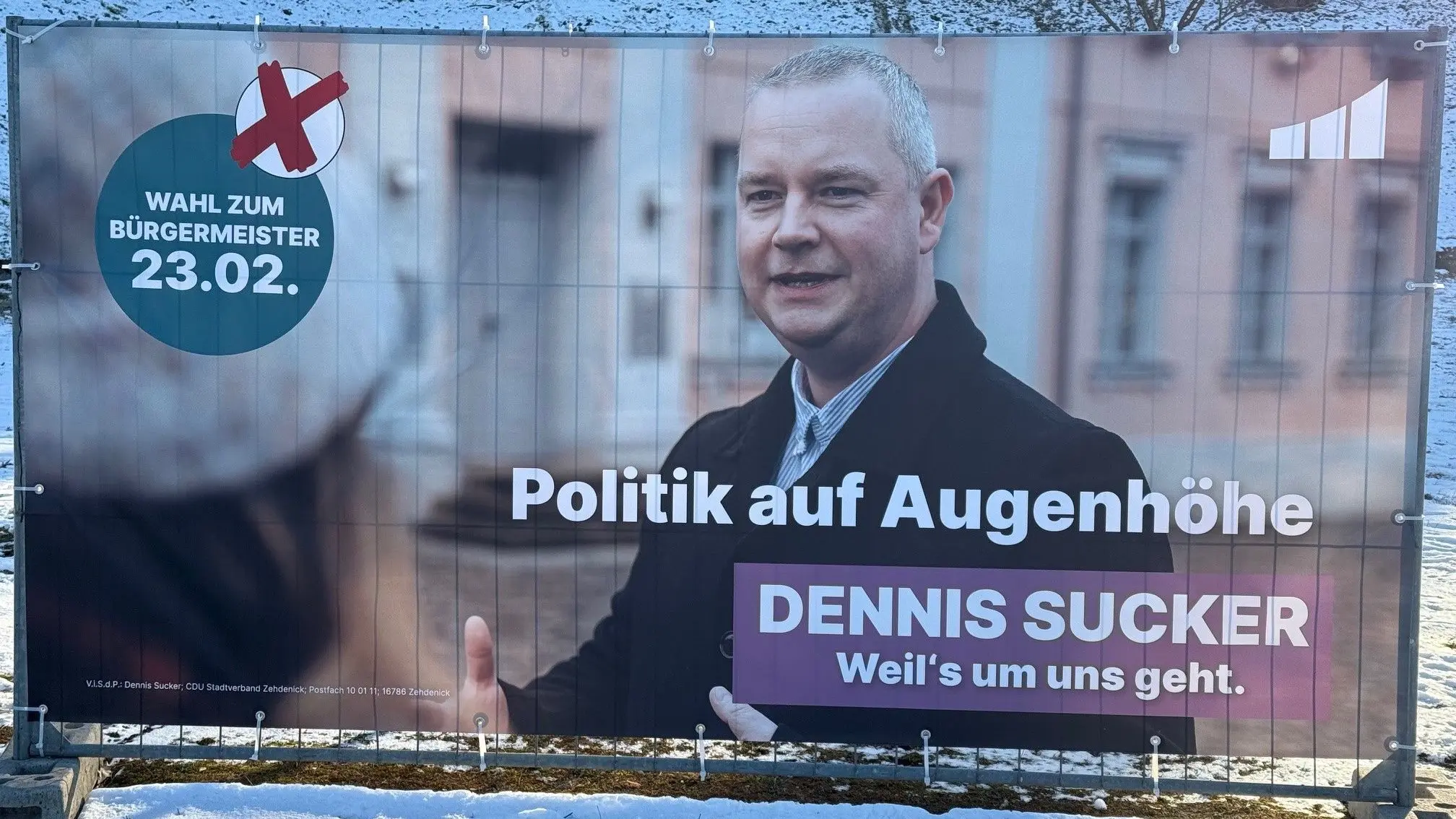 Bürgermeisterwahl 2025 Zehdenick: Mit dieser Strategie eckt Dennis