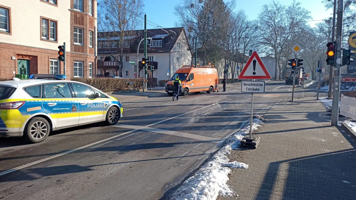 Unfall in Eberswalde: Ein 18-Jähriger ist am Donnerstagmorgen (20.2.) tödlich verunglückt