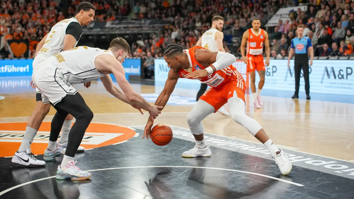 Ratiopharm Ulm Basketball gegen Braunschweig