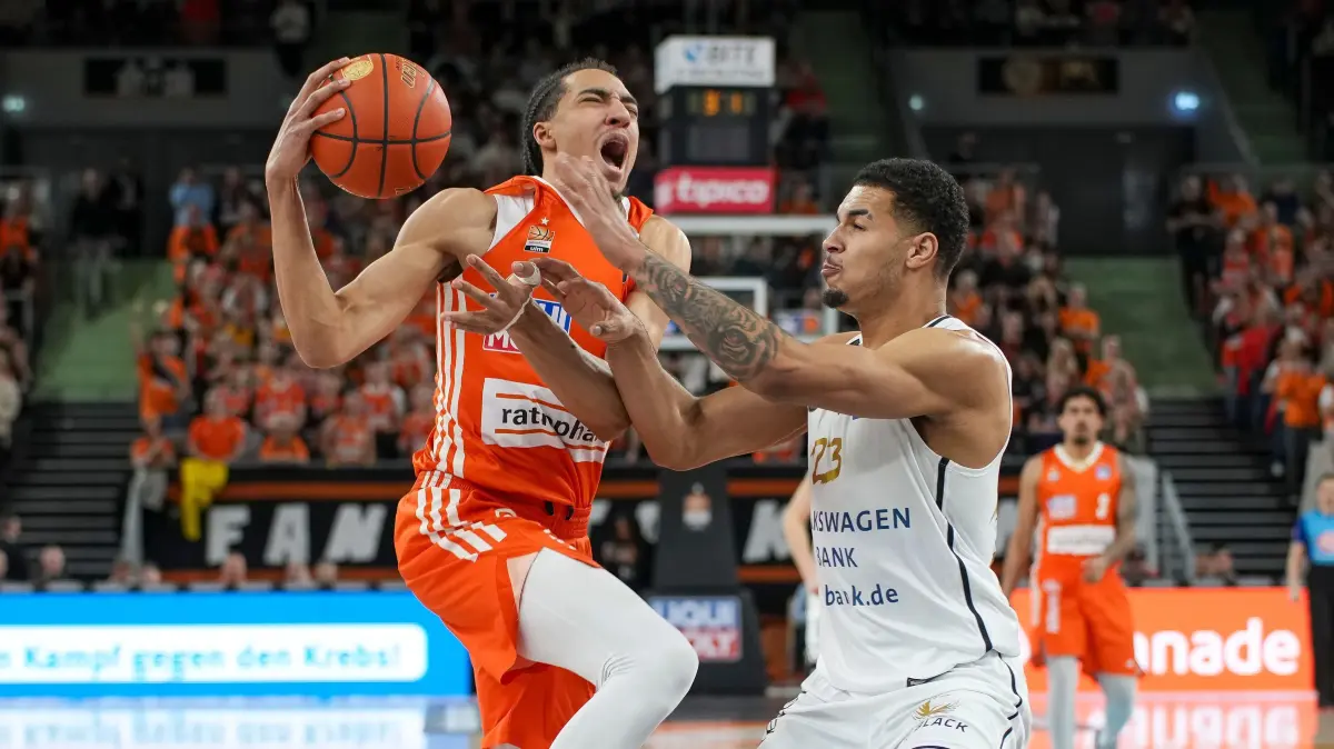 Ratiopharm Ulm Basketball gegen Braunschweig
