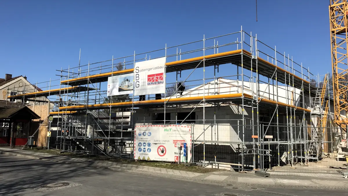 Müllrose. Baustelle ehemaliger Forstsaal, Bahnhofstraße, Umbau zu einem Vereins- und Kulturhaus. 06.03.2025 Foto: Frank Groneberg