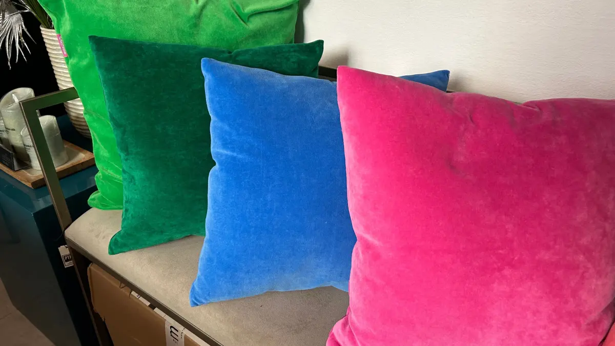 Samtene Farbpalette