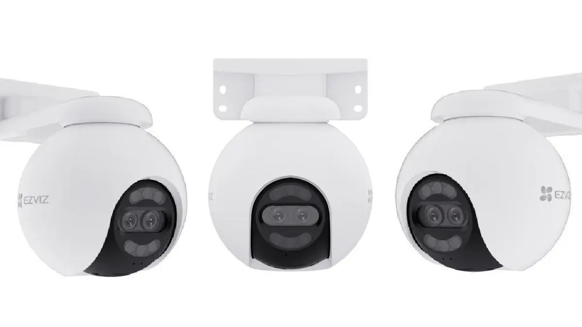 EZVIZ H80x Dual. Rundumsicht mit Doppel-Linse.
