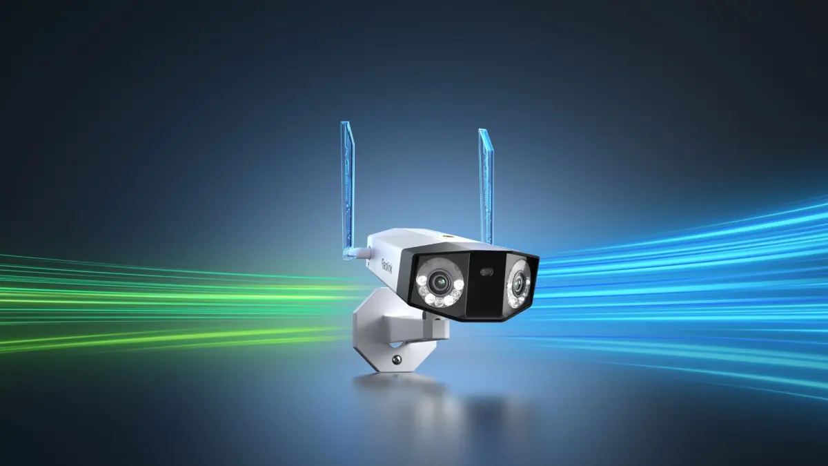 Reolink Duo 3. Verbunden über die volle WiFi-Bandbreite.
