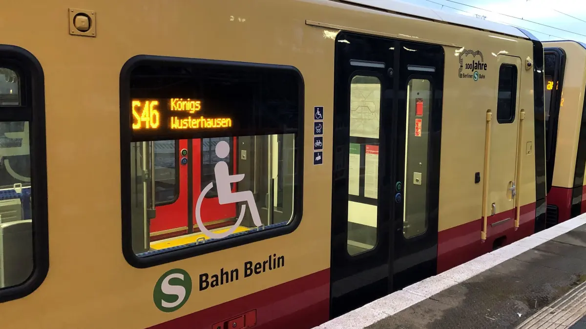 S-Bahn in Eichwalde: Auf der Linie der S46 kommt es in Richtung Berlin zu Ausfällen.