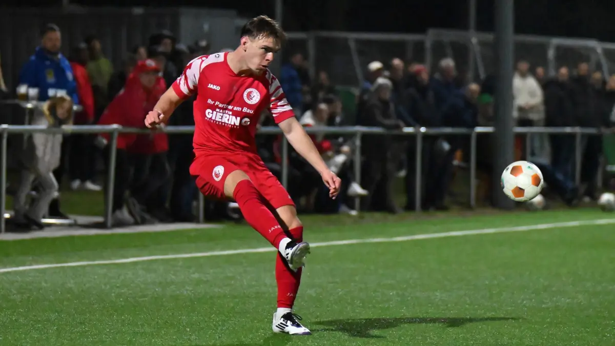Fussball : Seelow, Fussball Landesliga Süd Punktspiel, Victoria Seelow - Pneumant Fürstenwalde, Marco Rossak
FOTO BENK 21.03.2025
