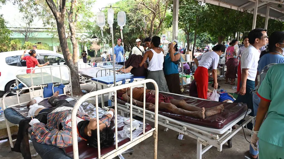 Erdbeben in Myanmar